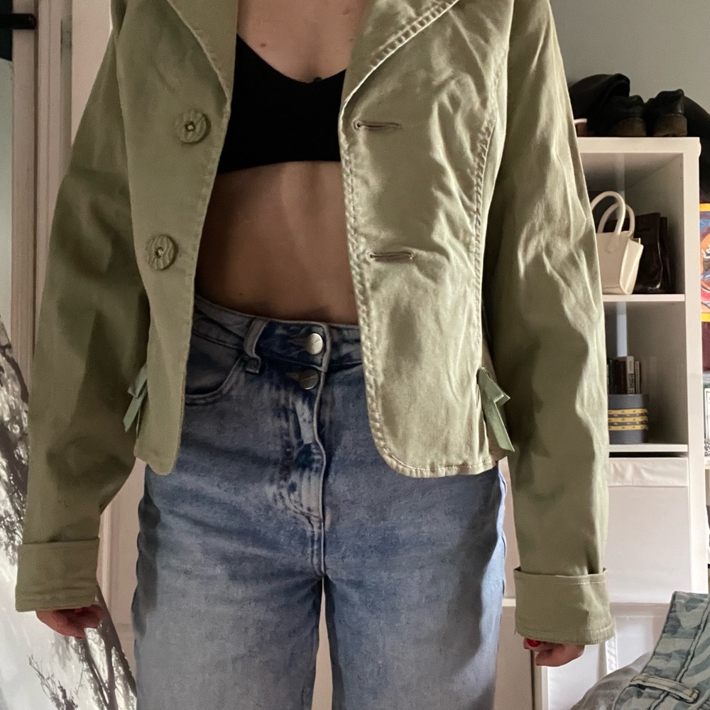 adorable green jacket
